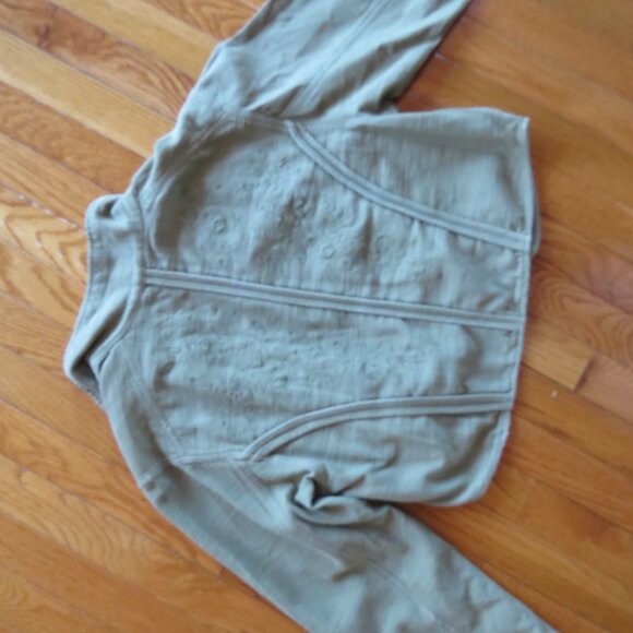 Free People Large military jacket Green - Picture 7 of 9